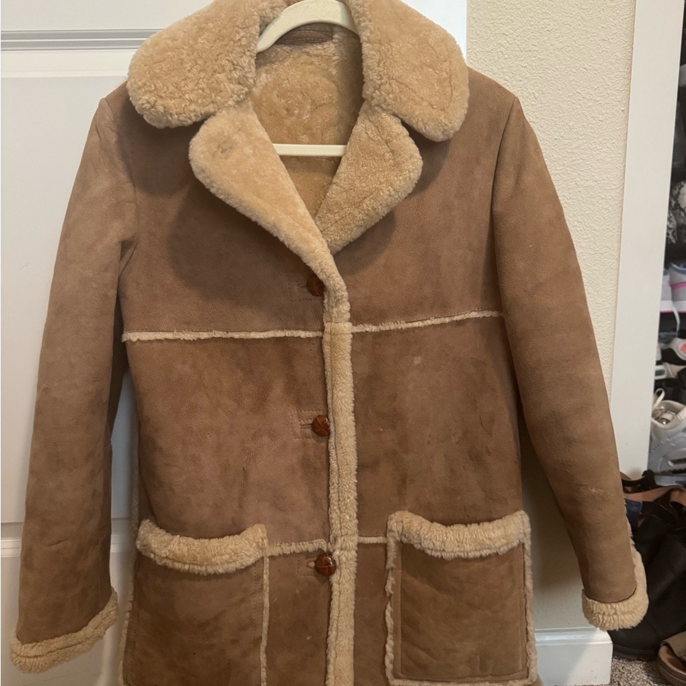 Vintage Shearling Coat